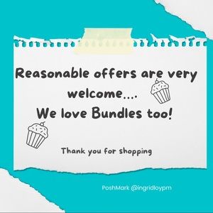 Welcome to our Posh Closet!  We LOVE a bundle!